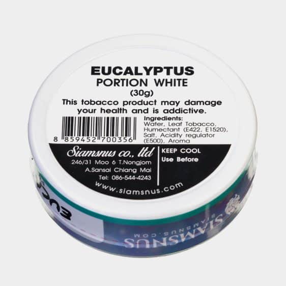 Siamsnus Eucalyptus White Backside