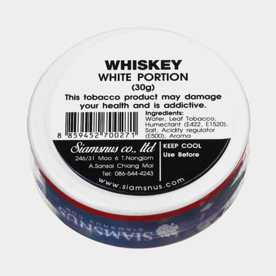 Siamsnus Whiskey White Backside