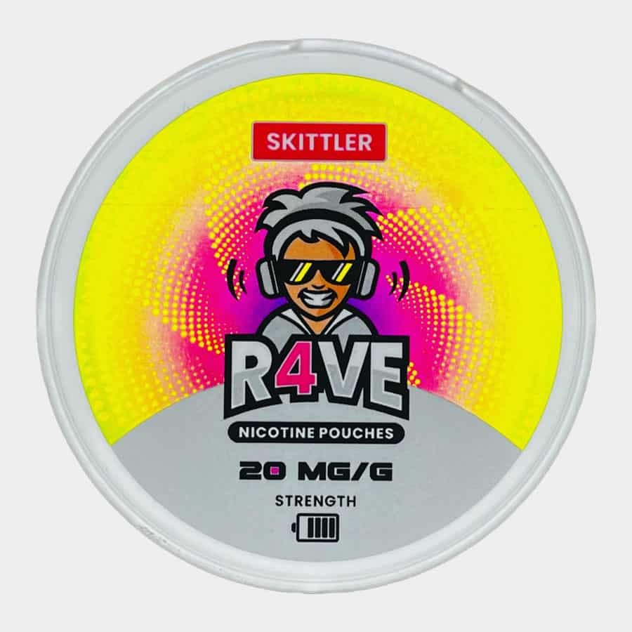 Powder Pouch Rave RAVE Nicotine Pouches | Super Strong & Good Taste - Siamsnus