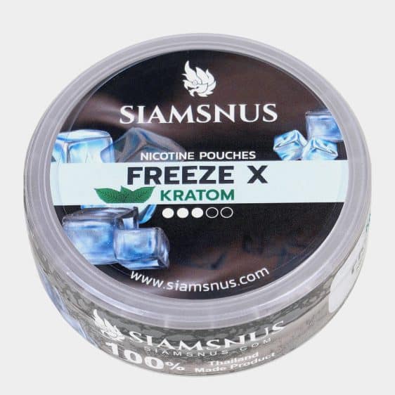 Siamsnus Freeze X Kratom SIAMSNUS FREEZE X KRATOM 1